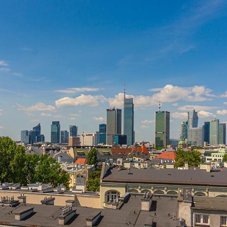 Warynskiego 9 - Piekna Panorama Miasta - Smart Tv 42 Cale - Wifi - Ekspres Kapsulkowy - W Pelni Wyposazona Kuchnia 华沙 外观 照片