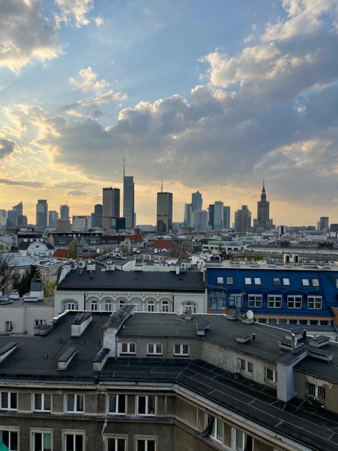 Warynskiego 9 - Piekna Panorama Miasta - Smart Tv 42 Cale - Wifi - Ekspres Kapsulkowy - W Pelni Wyposazona Kuchnia 华沙 外观 照片